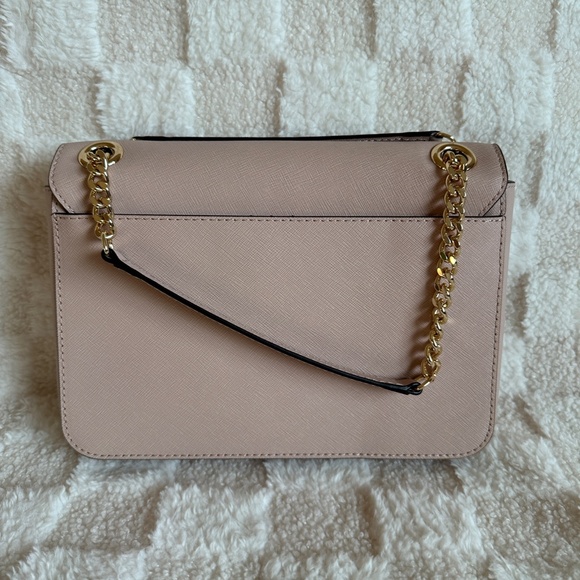 NWT!RARE! MK Michael Kors Tina Medium Leather Shoulder Flap Crossbody 35T7GT4F2L - Picture 5 of 10